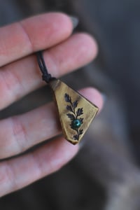 Image 2 of Collana Fossile -Malachite-