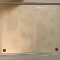 Image 3 of 1990’s production flash sheet wizard skulls 