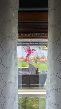 Image 4 of Hummingbird - Pink and Copper