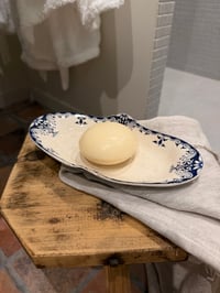 Image 2 of Ravier en terre de fer Jules Vieillard modèle Rouen - Décoration campagne