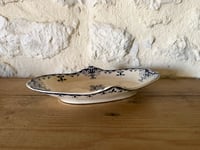 Image 4 of Ravier en terre de fer Jules Vieillard modèle Rouen - Décoration campagne