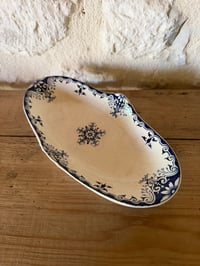 Image 6 of Ravier en terre de fer Jules Vieillard modèle Rouen - Décoration campagne