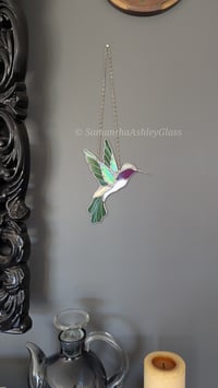 Image 1 of Hummingbird with Pink Throat 