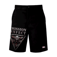 MISSION : INFECT - Asphyxiation Work Shorts