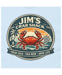 Image 1 of Jim's Crab Shack Vintage T-Shirt 