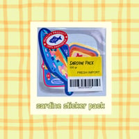 sardine sticker pack