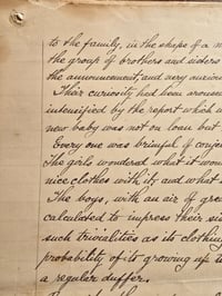 Image 2 of Victorian handwritten manuscript pages antique cursive script paper ephemera bundle