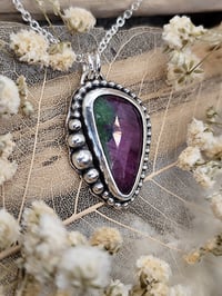 Image 4 of Beaded Ruby In Zoisite