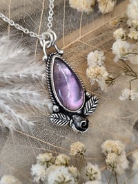 Image 2 of Amethyst Doublet Drop & Rose