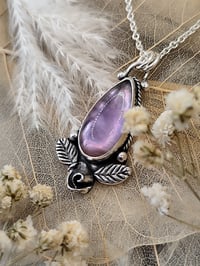 Image 5 of Amethyst Doublet Drop & Rose