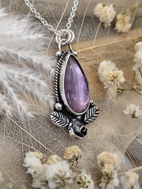 Image 6 of Amethyst Doublet Drop & Rose