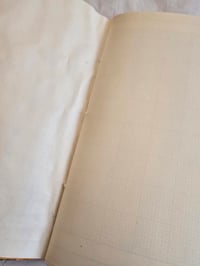 Image 6 of One of a kind mixed media fabric journal vintage French textile cover handmade art book