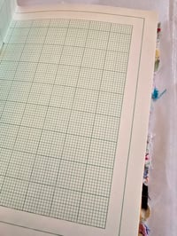 Image 7 of One of a kind mixed media fabric journal vintage French textile cover handmade art book