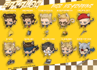 MGS MIMI KEYCHAINS WITH CHARMS || 1.6’/4 cm || PRE-ORDER