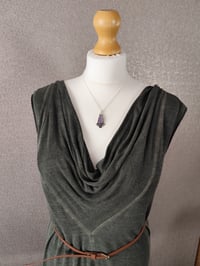 Image 7 of Amethyst Doublet Drop & Rose