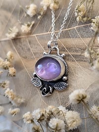 Image 3 of Oval Amethyst & Rose