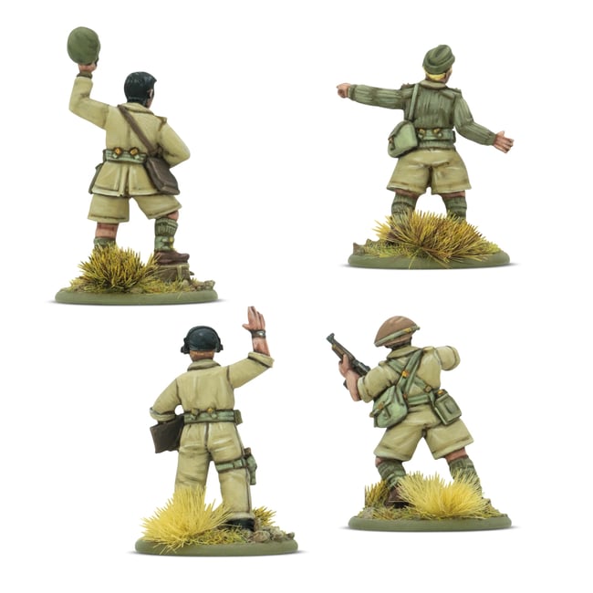 British 8th Army Platoon Commanders