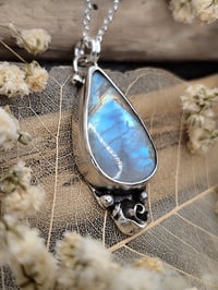 Image 2 of Rainbow Moonstone & Rose