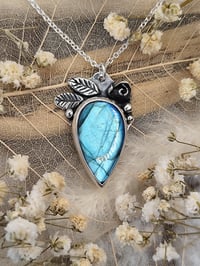 Image 1 of Blue Labradorite & Rose
