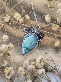 Image 6 of Blue Labradorite & Rose