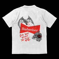Image 2 of BUDSLAYER SHIRT WHITE LEFTOVER