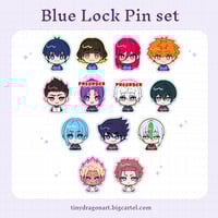 Blue Lock Pin Set 