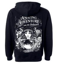 Image 1 of EDIFICE AMAZING ADVENTURES AWAIT ZIP UP HOODIE