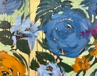 Image 5 of "Floral Composition Diptych" by Anna Kincaide