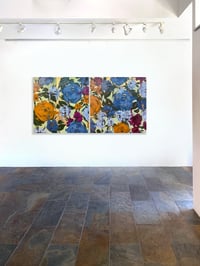 Image 8 of "Floral Composition Diptych" by Anna Kincaide