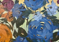 Image 9 of "Floral Composition Diptych" by Anna Kincaide