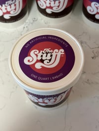 Image 5 of “The Stuff” Quart size Container 