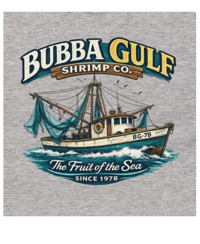 Image 1 of Bubba Gulf Shrimp Company Vintage Shrimp Boat T-Shirt