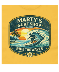 Image 1 of Marty's Surf Shop Vintage T-Shirt 