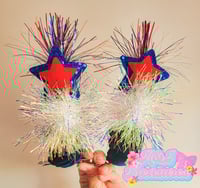 4OJ Star Top Knot Piggies