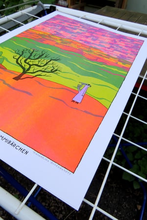 Image of Risoprint A3: Sehnsucht nach Gummibärchen