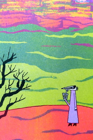 Image of Risoprint A3: Sehnsucht nach Gummibärchen