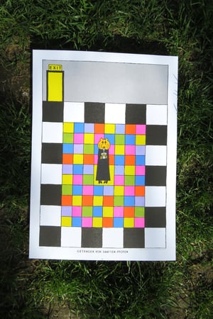 Image of Copy of Risoprint A3: Getragen von sanften Pfoten