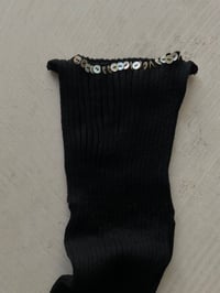 Image 6 of Merino Wool Boat Neck Top with Pearl Buttons – Handmade in Berlin