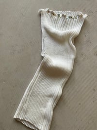 Image 8 of Merino Wool Boat Neck Top with Pearl Buttons – Handmade in Berlin