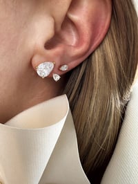 Image 5 of Boucles d'oreille puce GM DELICATESSE double