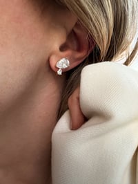 Image 1 of Boucles d'oreille puce GM DELICATESSE double