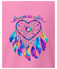 Image 1 of Dream In Color Dreamcatcher Western T-Shirt