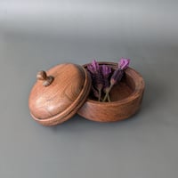 Image 1 of Woodland Apothecary Jar - Walnut 4.25" x 3"