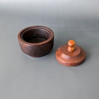 Image 2 of Woodland Apothecary Jar - Walnut 3.45" x 3.5"