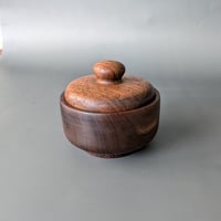 Image 2 of Woodland Apothecary Jar - Walnut 3.5" x 3"