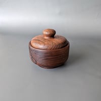 Image 4 of Woodland Apothecary Jar - Walnut 3.5" x 3"