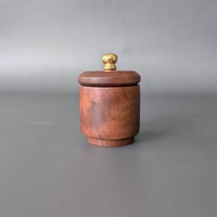 Image 3 of Woodland Apothecary Jar - Walnut 1.75" x 2.5"