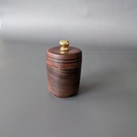 Image 3 of Woodland Apothecary Jar - Walnut 1.765" x 2.5"