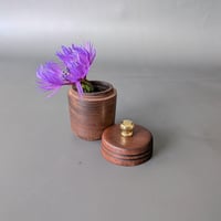 Image 2 of Woodland Apothecary Jar - Walnut 1.765" x 2.5"