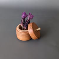Image 4 of Woodland Apothecary Jar - Maple 1.85" x 2"
